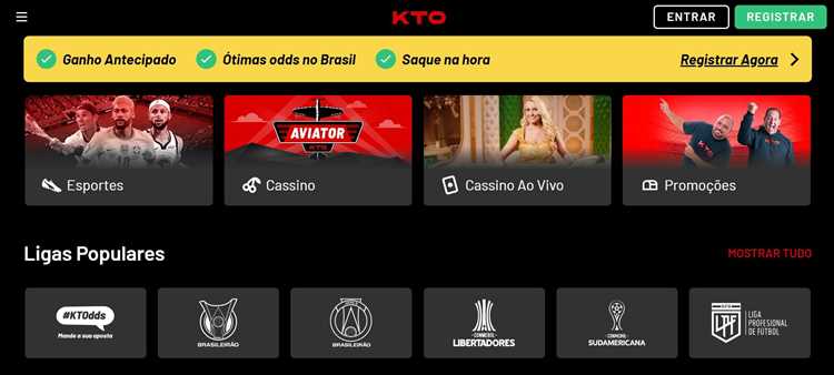 Casas de Apostas Brasil kto app download